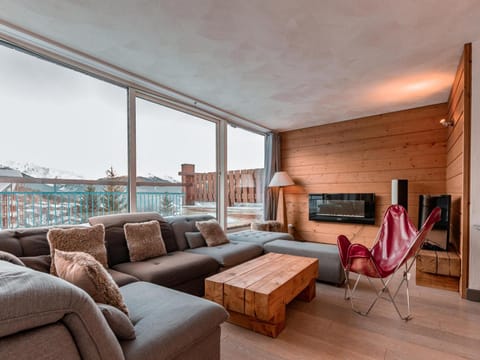 Arc 1800 : Appartement 95m², 4 ch, 8 pers, Wifi - FR-1-411-768 Apartment in Landry