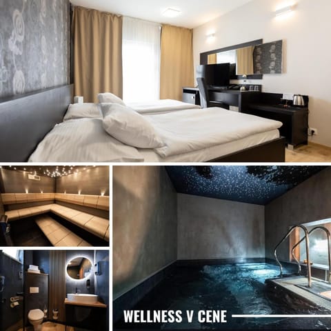 Sauna, Bathroom, Spa and wellness centre/facilities, Bedroom