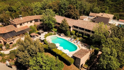 Natural landscape, Bird's eye view, Pool view