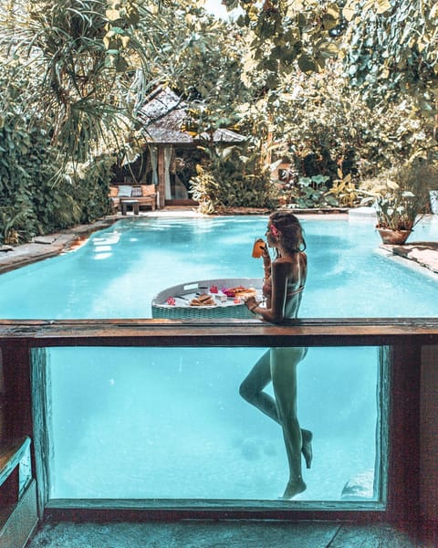 Living room, Swimming pool, Breakfast