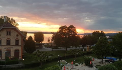 Natural landscape, Lake view, Sunset