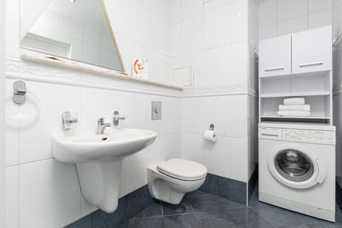 Toilet, Bathroom, washing machine