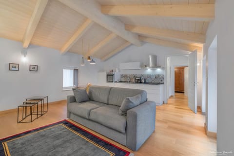 Living room, kitchen