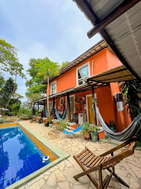 Property building, Patio, Day, Garden, Garden, Garden view, Pool view, Swimming pool, sunbed