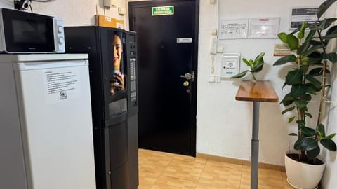 Lobby or reception, microwave