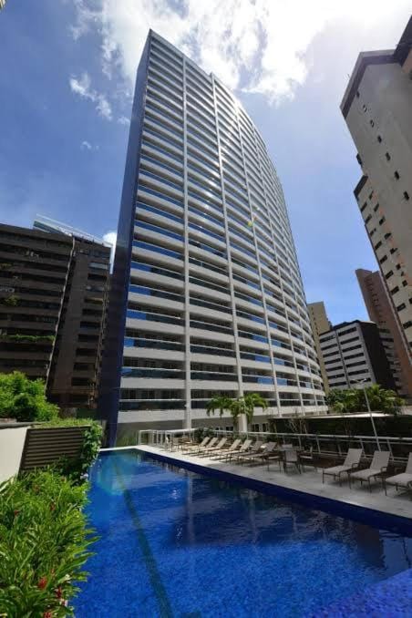 Property building, Pool view