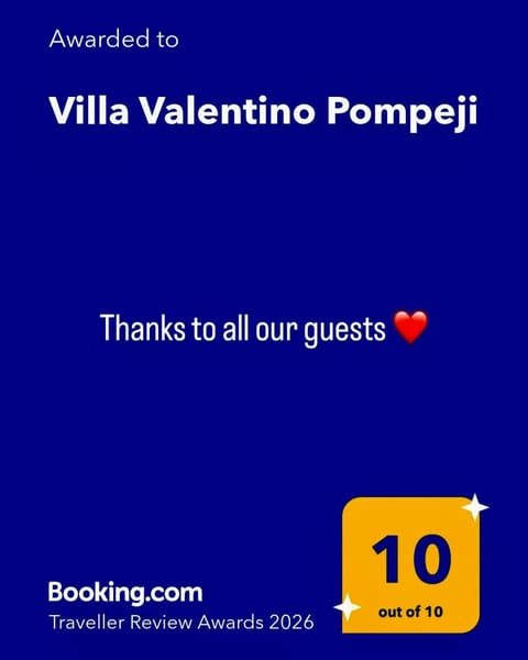 Villa Valentino Pompeji Apartment in Pompeii