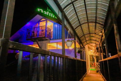Property building, Night