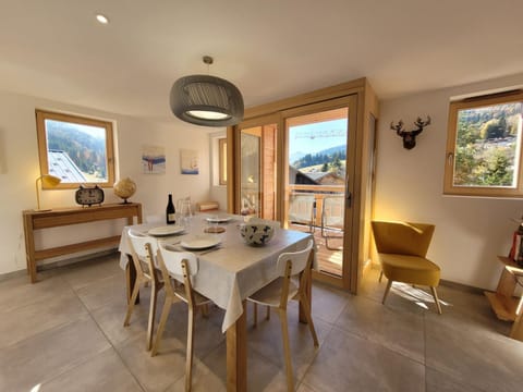 Appartement lumineux 5 pièces, confort pour 8 personnes, garage inclus - FR-1-598-94 Apartment in Les Gets