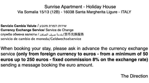 Sunrise Apartment Apartment in Santa Margherita Ligure