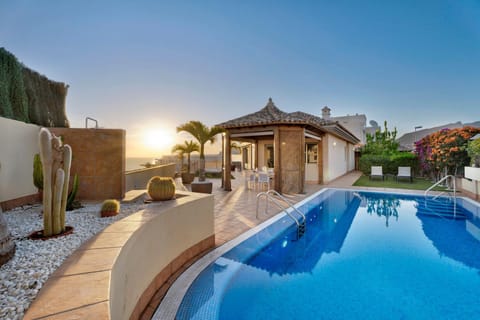 Property building, Living room, Swimming pool