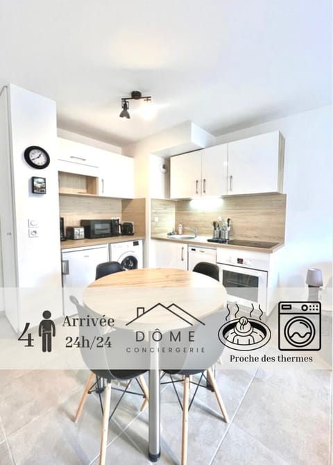 T2 cosy - Idéal curistes et escapade bien-être Apartment in Auvergne-Rhône-Alpes