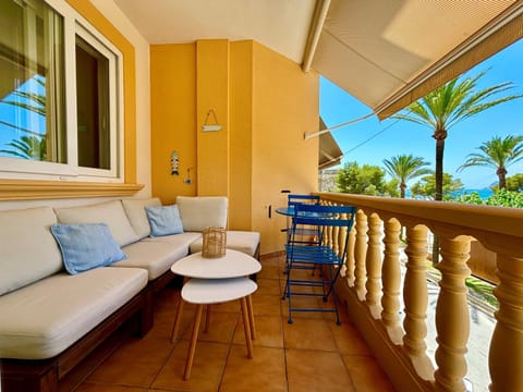Luxe appartement op 50 meter van zee in Moraira Apartment in Moraira