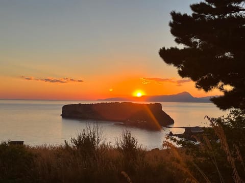 Natural landscape, Sea view, Sunset