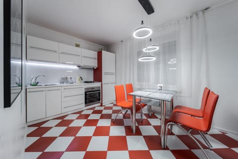 Dining area, Communal kitchen