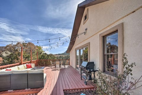 Walkable Palmer Lake Home with Deck and View! House in Palmer Lake