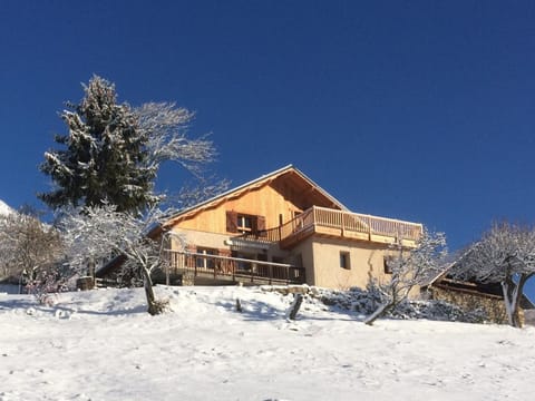 Property building, Winter, Balcony/Terrace