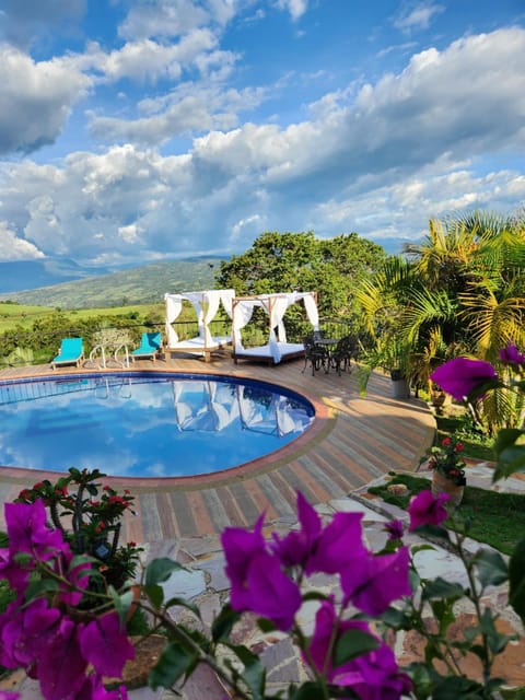 Mountain view, Pool view, Swimming pool