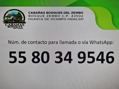 Cabañas Los Bosques del Zembo Nature lodge in Hidalgo, Mexico