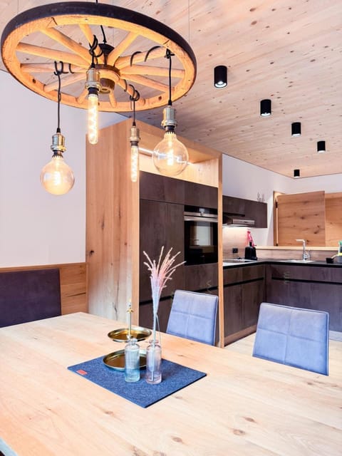 Living room, kitchen