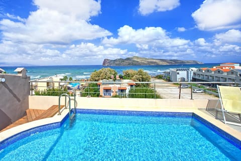 Pool view, Sea view, Swimming pool