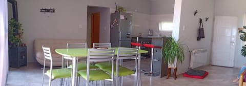 Facade/entrance, Living room, Dining area