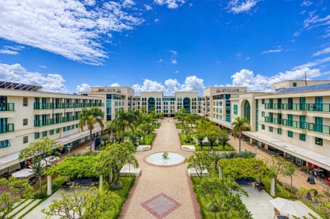 Property building, Garden view
