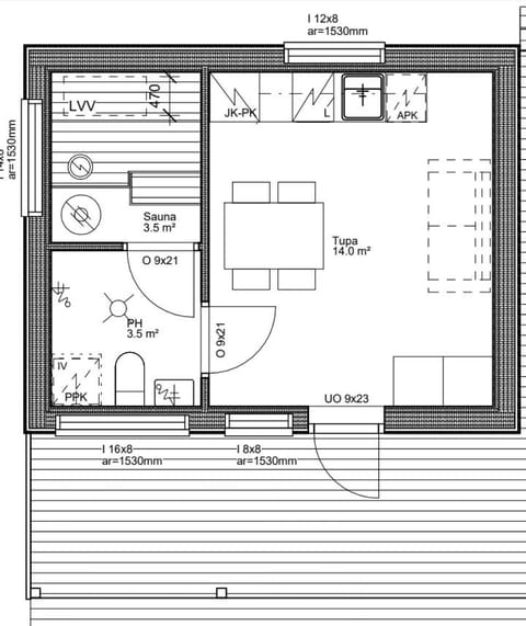 Pikkuporo House in Lapland