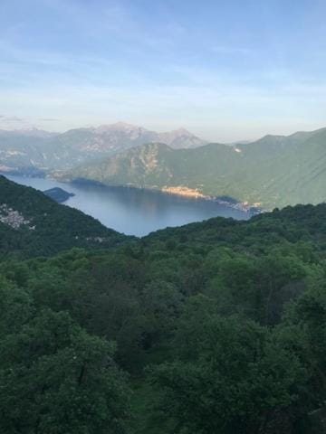 Natural landscape, Lake view, Mountain view