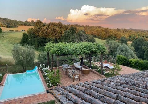 Natural landscape, Swimming pool, sunbed