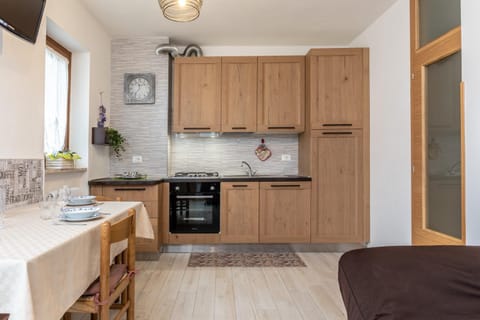 Kitchen or kitchenette, Living room, Dining area, dishwasher