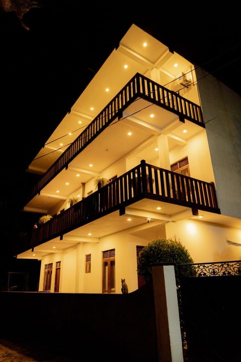 Property building, Night, View (from property/room), Balcony/Terrace