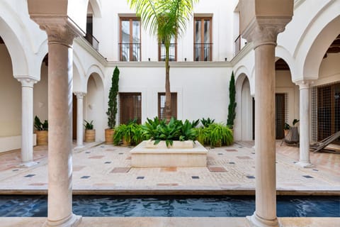 Property building, Patio