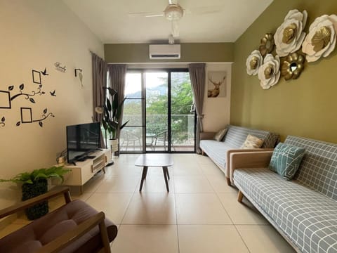 Living room, Garden view