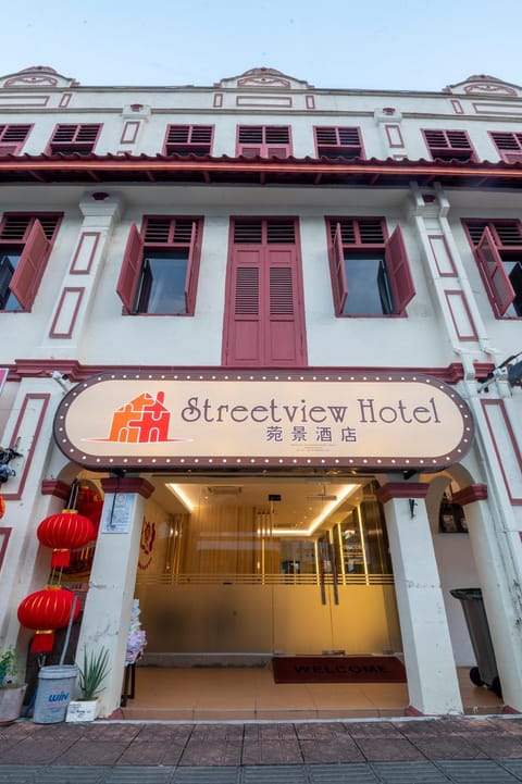 Property building, Facade/entrance, Text overlay
