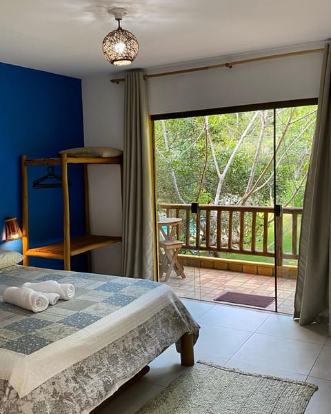 Bed, View (from property/room), Balcony/Terrace, Bedroom
