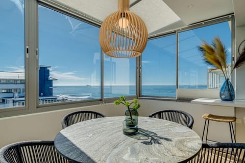 View (from property/room), Seating area, Dining area, Sea view