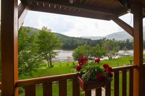 Natural landscape, View (from property/room), Balcony/Terrace, River view
