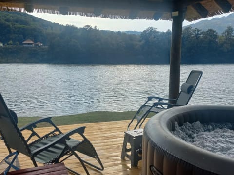 Natural landscape, River view, sunbed