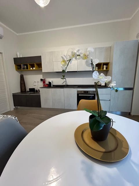 Kitchen or kitchenette, Dining area, oven, stove
