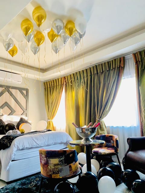 Living room, Seating area, Bedroom