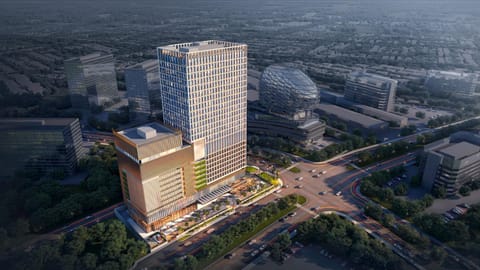 Property building, Bird's eye view