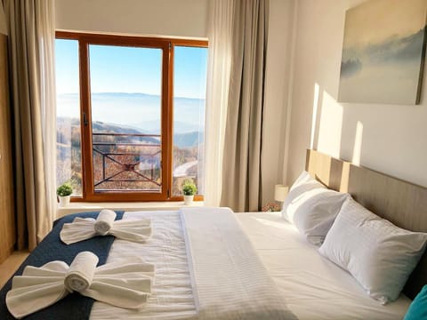 Bed, View (from property/room), Photo of the whole room