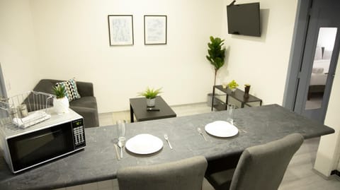 Living room, Dining area