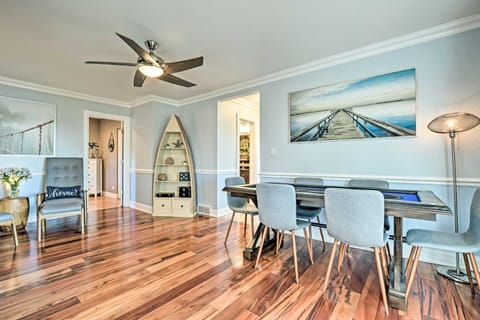 Lakefront Home with Game Room, Theater and Dock! House in Fox Lake