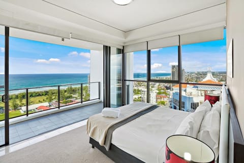 Bedroom, Sea view