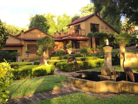 Property building, Garden, Garden view