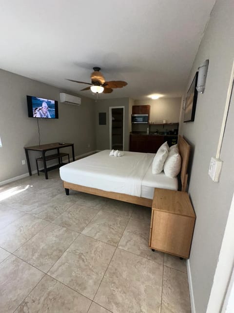 Bed, TV and multimedia, Living room