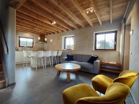 Kitchen or kitchenette, Living room, Seating area, Dining area, internet, locker