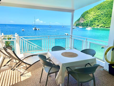 Day, Balcony/Terrace, Dining area, Mountain view, Sea view